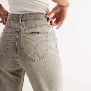 Rolla’s Classic Straight Comfort Greystone Denim